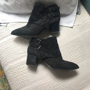 Karl Lagerfeld heeled booties